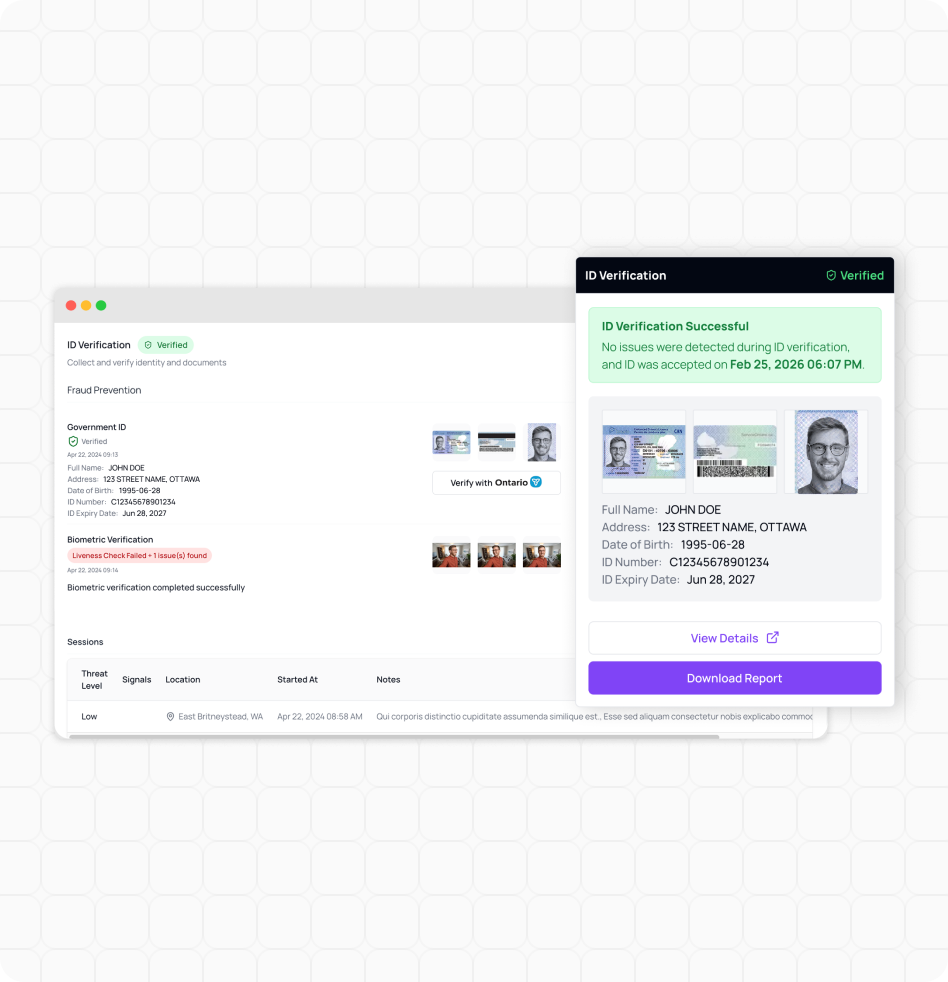 AVA™ Copilot - ID Verification and Fraud Prevention